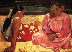 Paul Gauguin Tahitian Women(on the Beach)